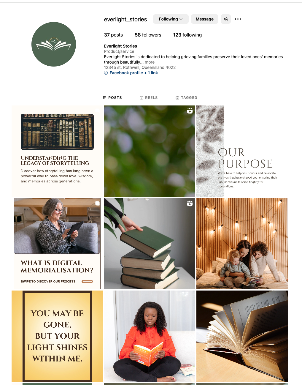 Organic Social Media Strategy